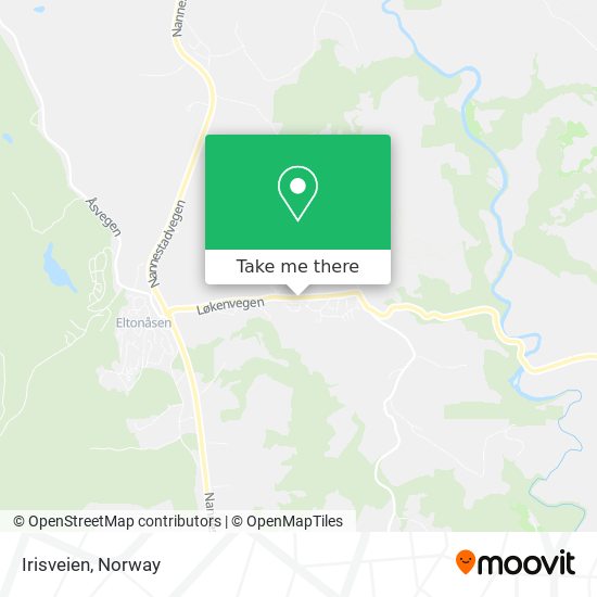 Irisveien map