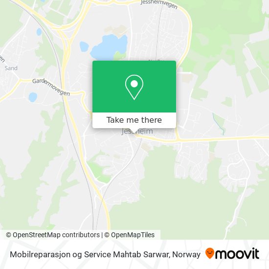 Mobilreparasjon og Service Mahtab Sarwar map