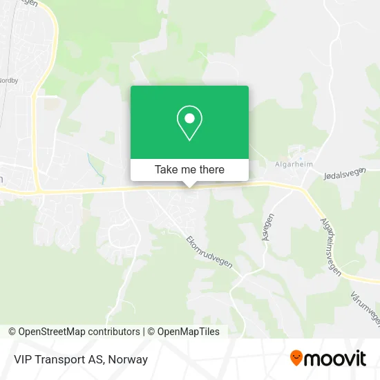 VIP Transport AS map