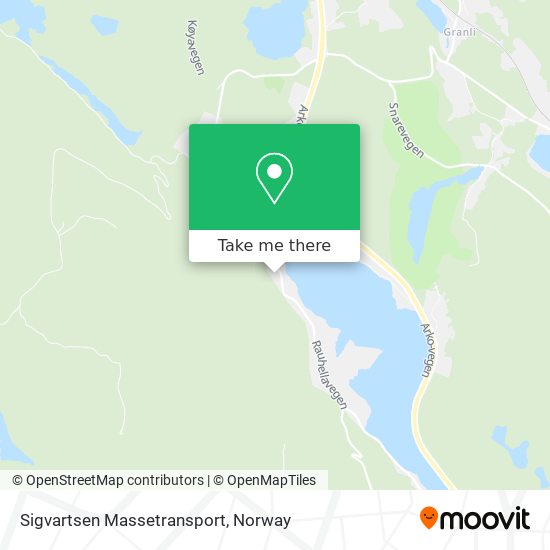 Sigvartsen Massetransport map