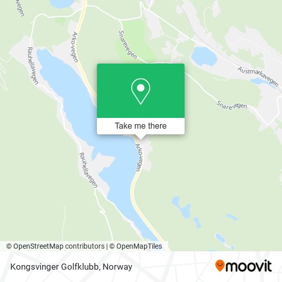 Kongsvinger Golfklubb map