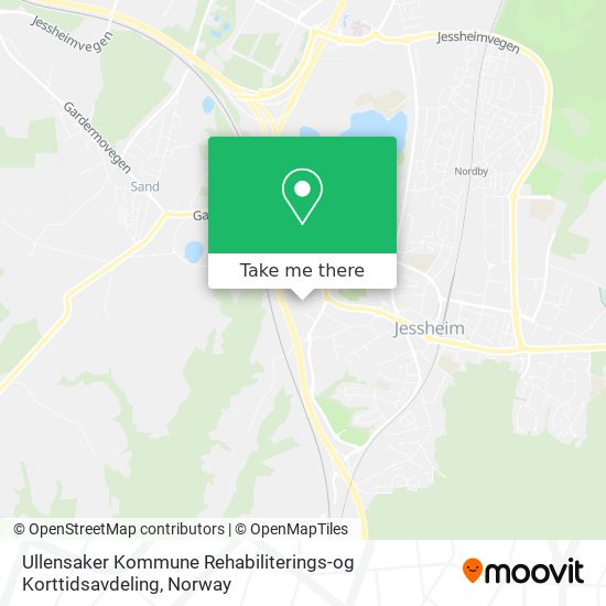 Ullensaker Kommune Rehabiliterings-og Korttidsavdeling map