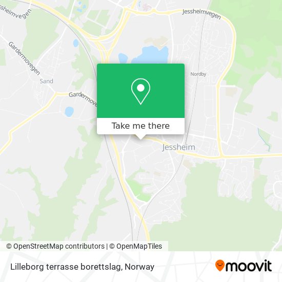 Lilleborg terrasse borettslag map