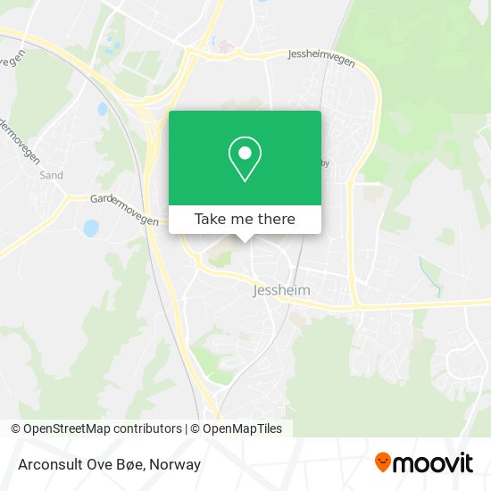 Arconsult Ove Bøe map