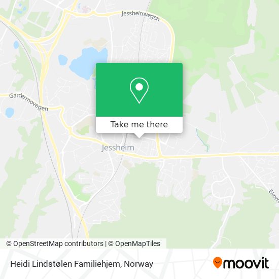 Heidi Lindstølen Familiehjem map