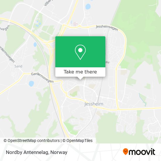 Nordby Antennelag map