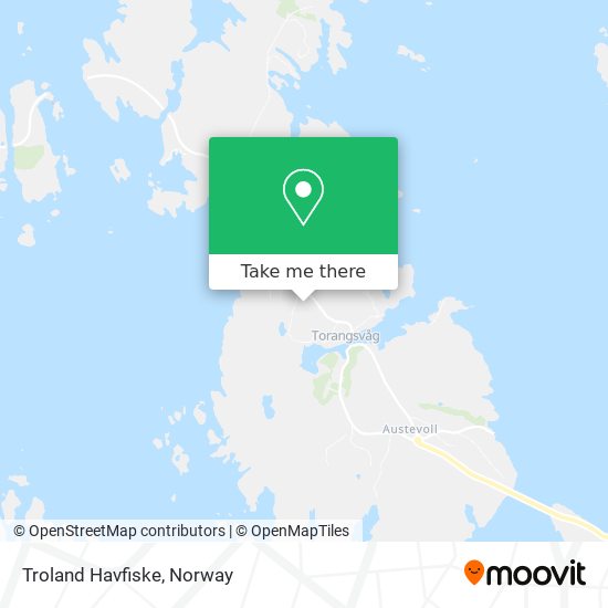 Troland Havfiske map