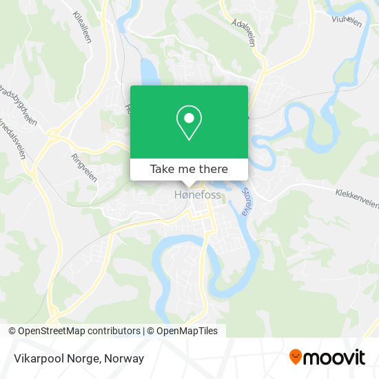 Vikarpool Norge map
