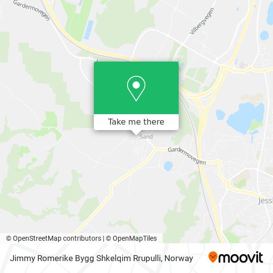 Jimmy Romerike Bygg Shkelqim Rrupulli map