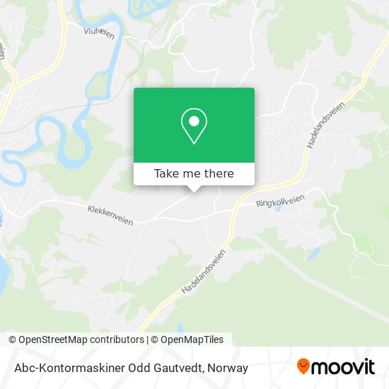 Abc-Kontormaskiner Odd Gautvedt map