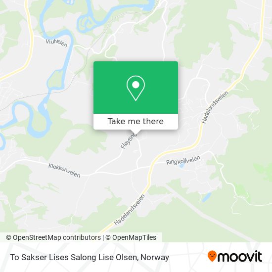 To Sakser Lises Salong Lise Olsen map