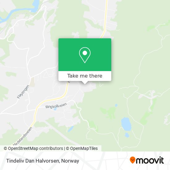 Tindeliv Dan Halvorsen map