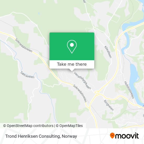 Trond Henriksen Consulting map