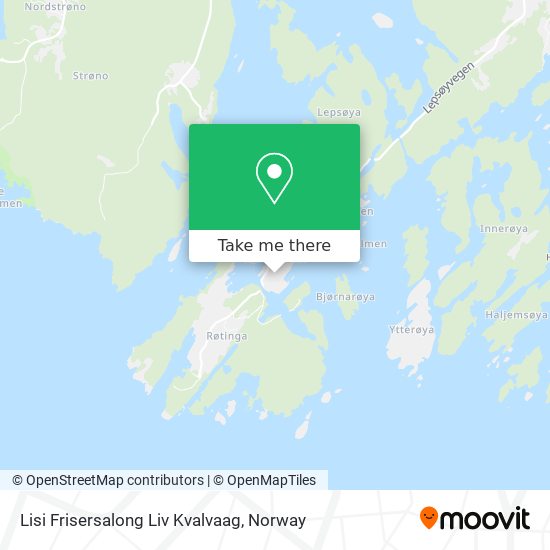 Lisi Frisersalong Liv Kvalvaag map