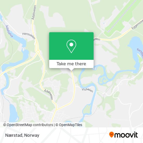 Nærstad map