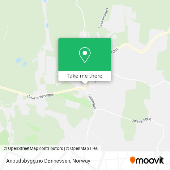 Anbudsbygg.no Dønnessen map