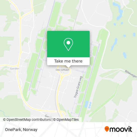 OnePark map