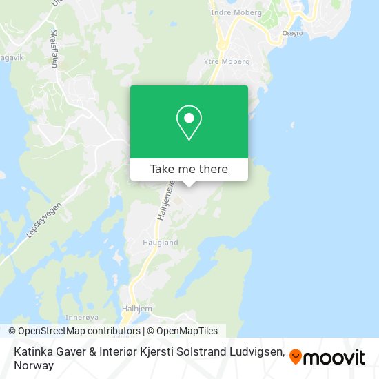 Katinka Gaver & Interiør Kjersti Solstrand Ludvigsen map