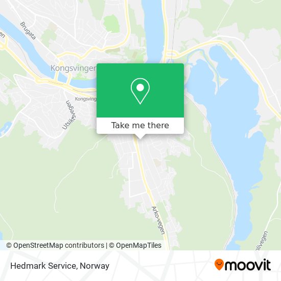 Hedmark Service map