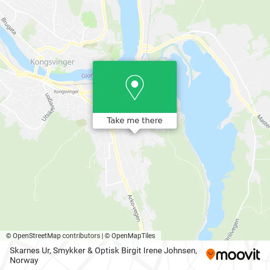 Skarnes Ur, Smykker & Optisk Birgit Irene Johnsen map