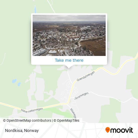 Nordkisa map