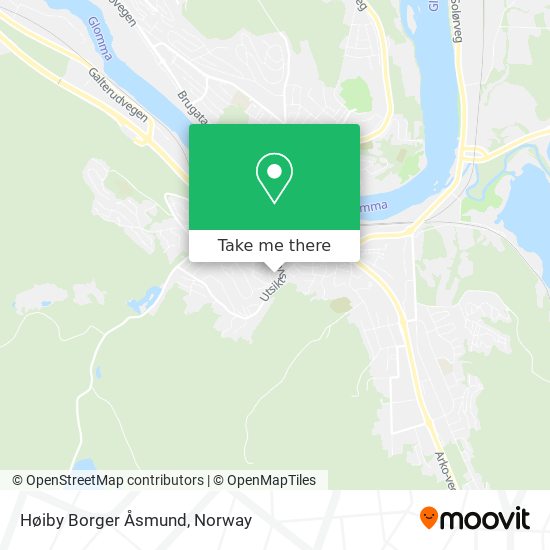 Høiby Borger Åsmund map