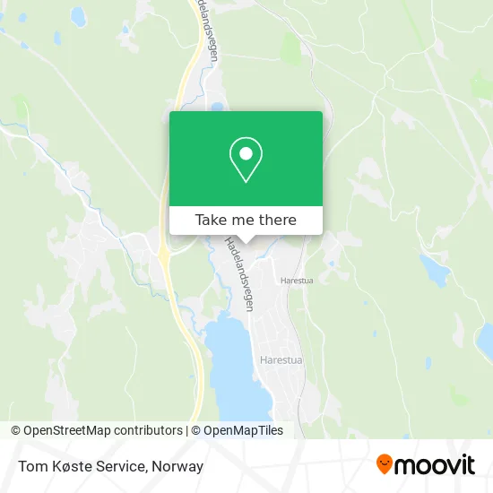 Tom Køste Service map