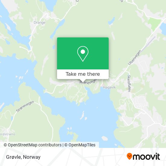 Grøvle map