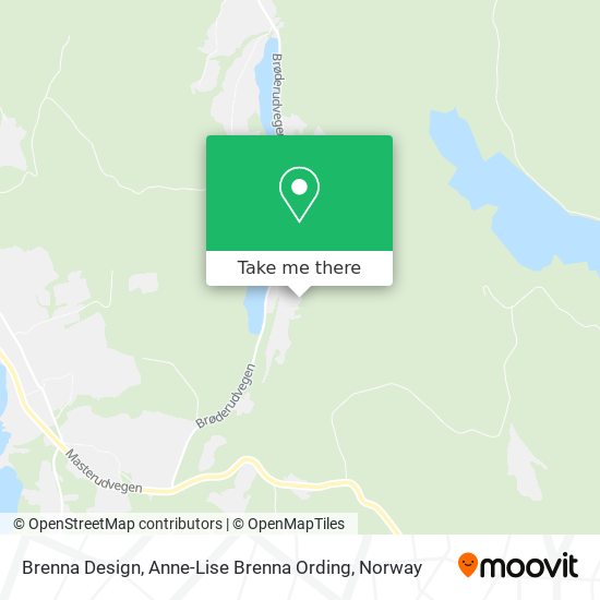 Brenna Design, Anne-Lise Brenna Ording map