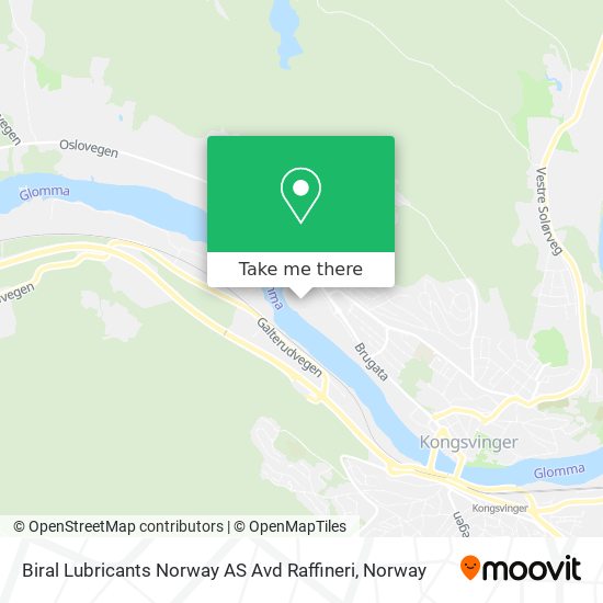 Biral Lubricants Norway AS Avd Raffineri map