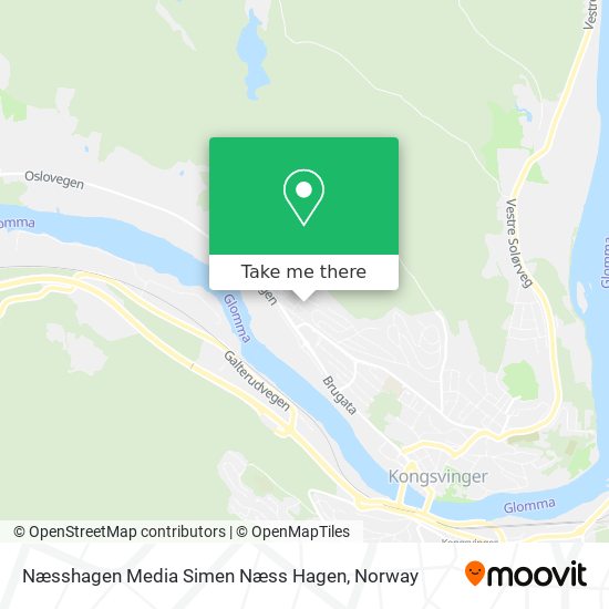 Næsshagen Media Simen Næss Hagen map