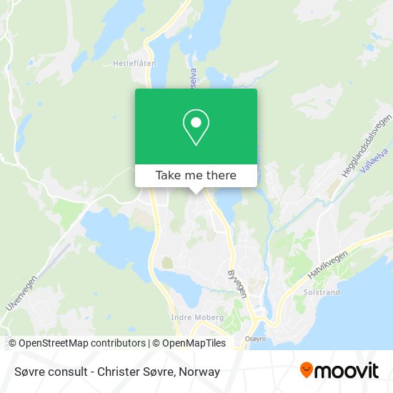 Søvre consult - Christer Søvre map