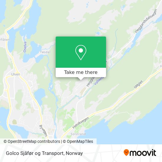 Golco Sjåfør og Transport map