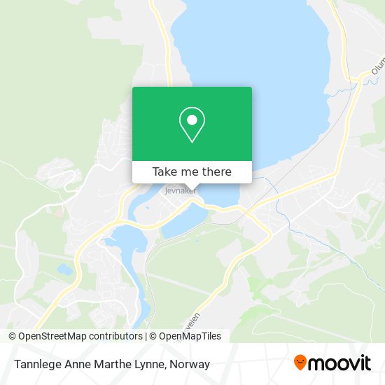 Tannlege Anne Marthe Lynne map