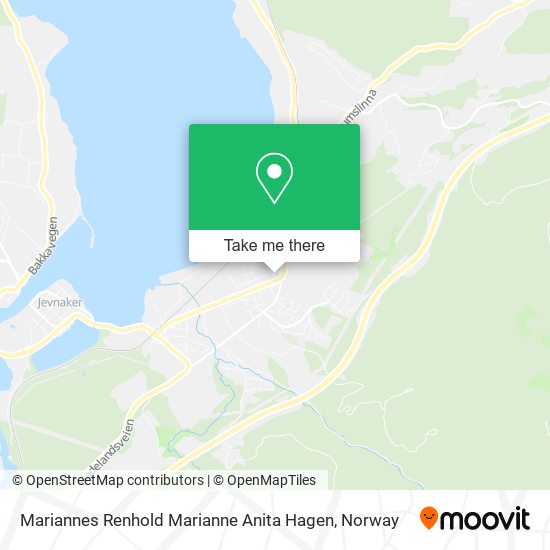 Mariannes Renhold Marianne Anita Hagen map