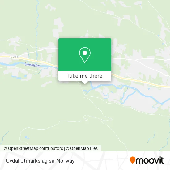 Uvdal Utmarkslag sa map