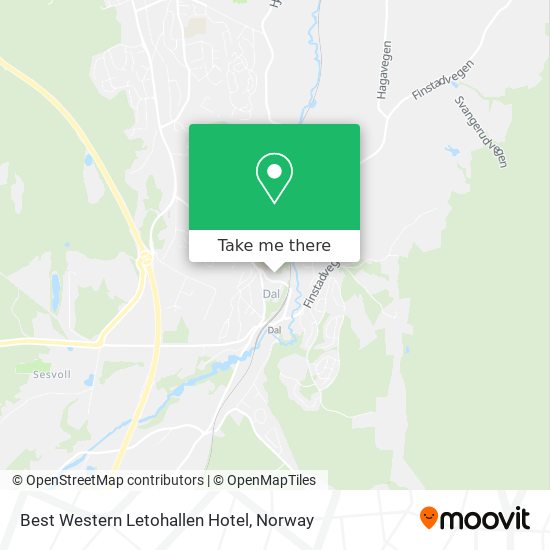 Best Western Letohallen Hotel map