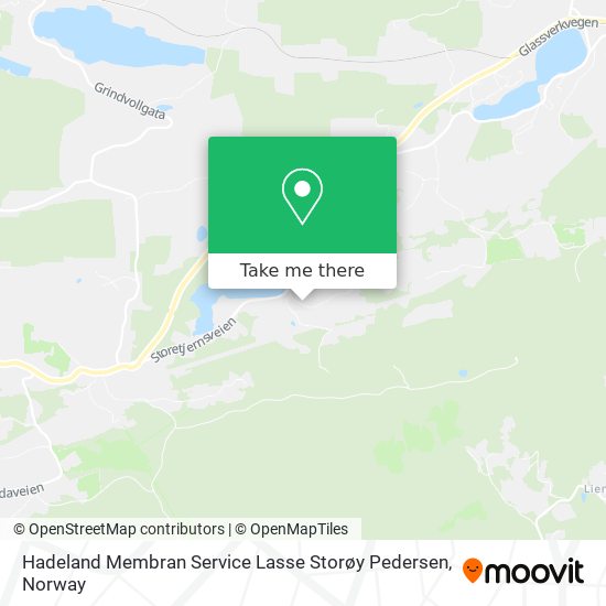 Hadeland Membran Service Lasse Storøy Pedersen map