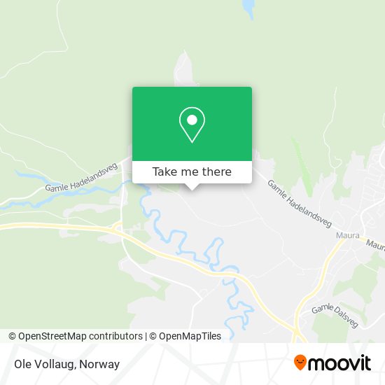 Ole Vollaug map