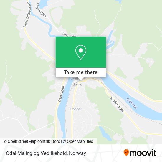 Odal Maling og Vedlikehold map
