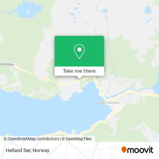 Helland Sør map