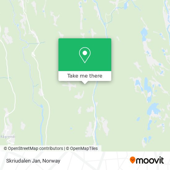 Skriudalen Jan map