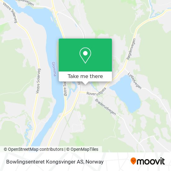 Bowlingsenteret Kongsvinger AS map