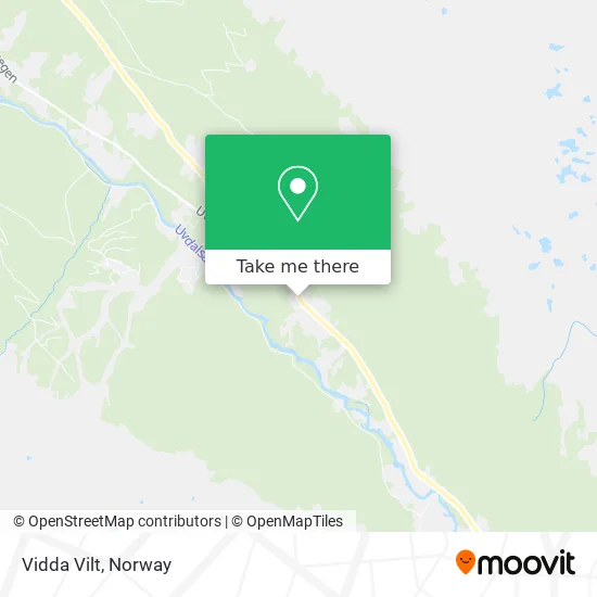 Vidda Vilt map
