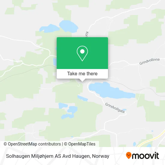 Solhaugen Miljøhjem AS Avd Haugen map