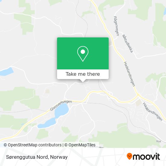 Sørenggutua Nord map