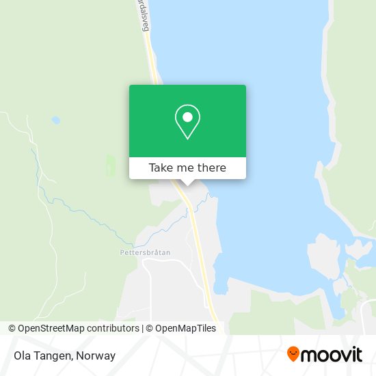 Ola Tangen map