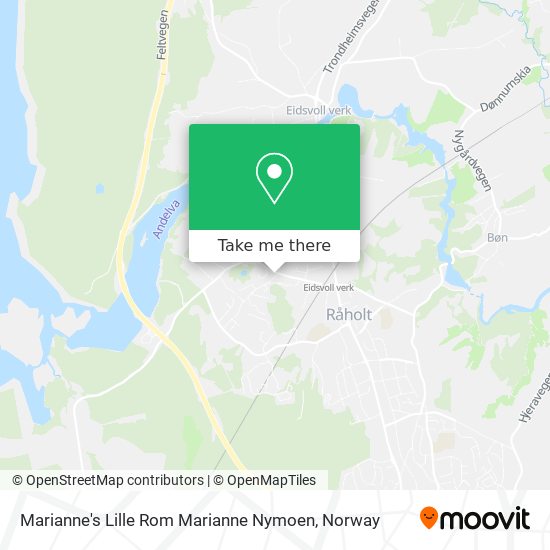 Marianne's Lille Rom Marianne Nymoen map