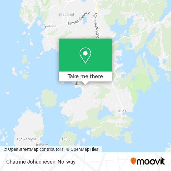 Chatrine Johannesen map