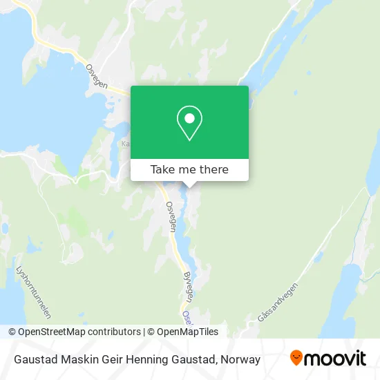 Gaustad Maskin Geir Henning Gaustad map